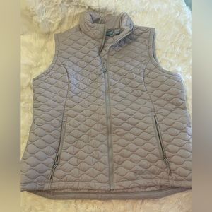 Gray Quilted Vest